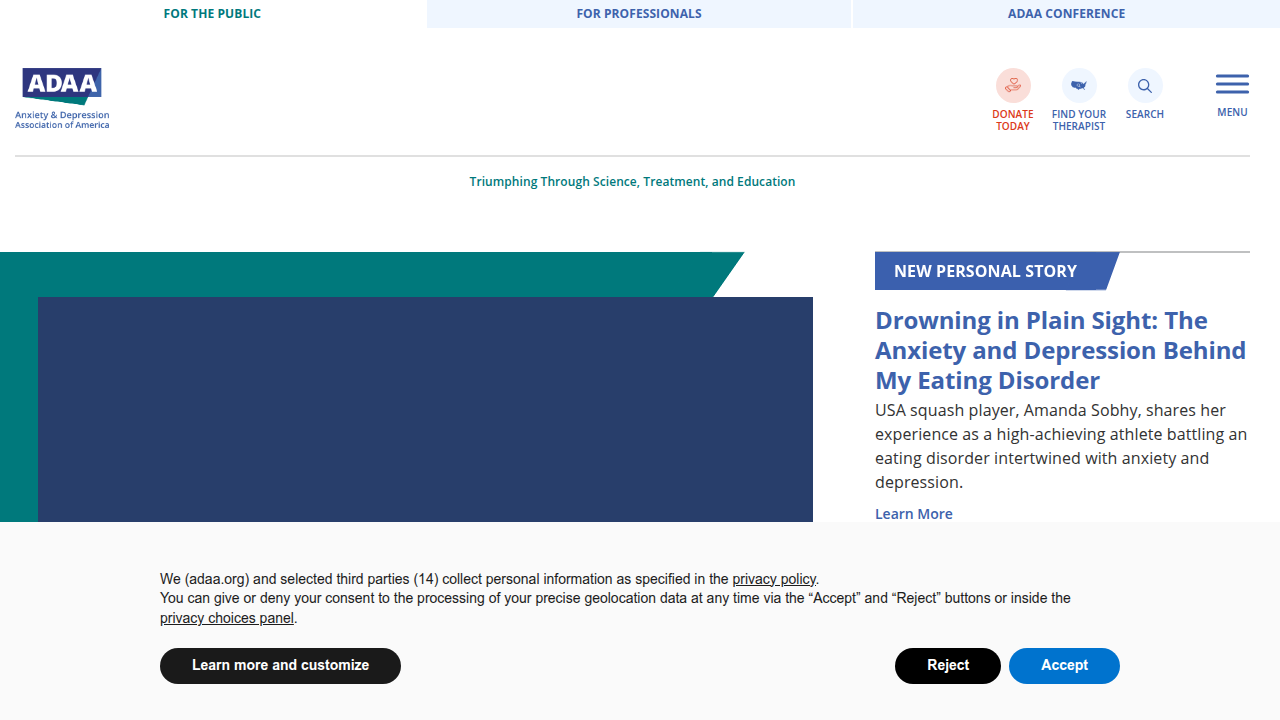 Explore the Anxiety & Depression Association of America (ADAA) website for valuable guides on mental health care levels and resources.