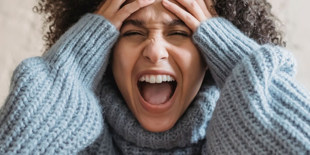 A person expresses feelings of frustration, highlighting the often-hidden role of anger in depression.