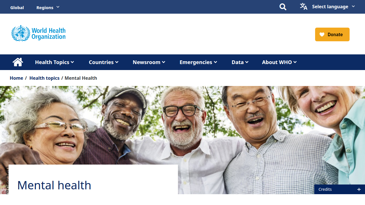Access global health information and reports on anxiety disorders from the World Health Organization.