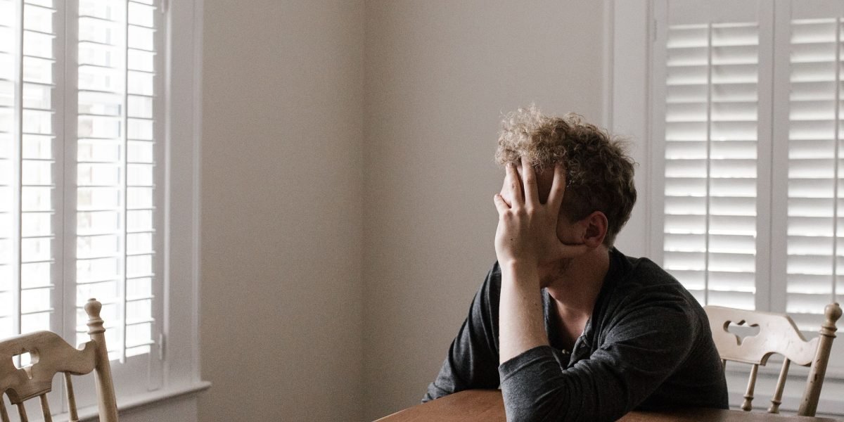 Visualizing the feeling of being overwhelmed and struggling to distinguish between anxiety and temporary stress.