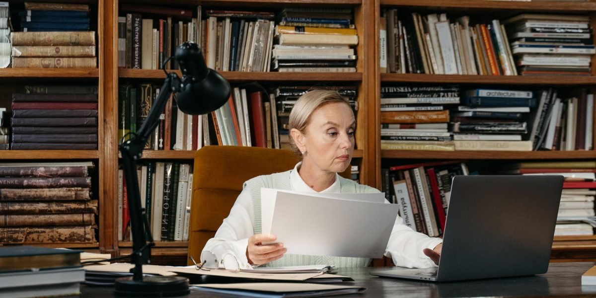 A mental health professional engaged in learning, emphasizing the continuous need for education.