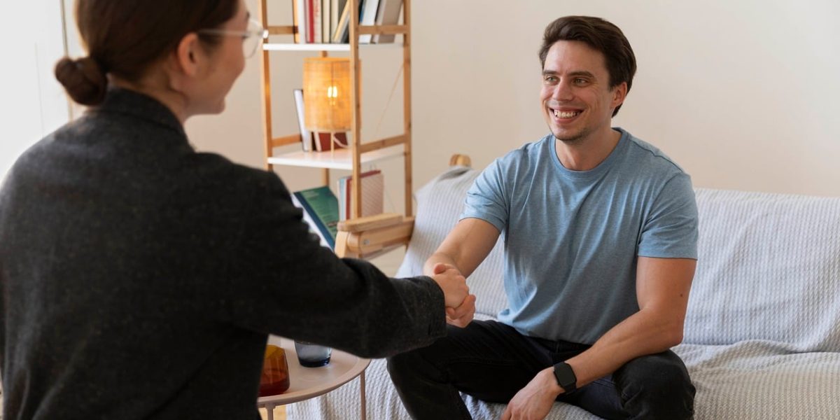 A person seeking information and understanding about mental health conditions online.